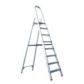 7 steps Aluminum Home Used Folding Ladder with handle